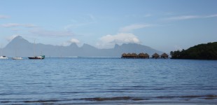 View of Moorea from Tahiti